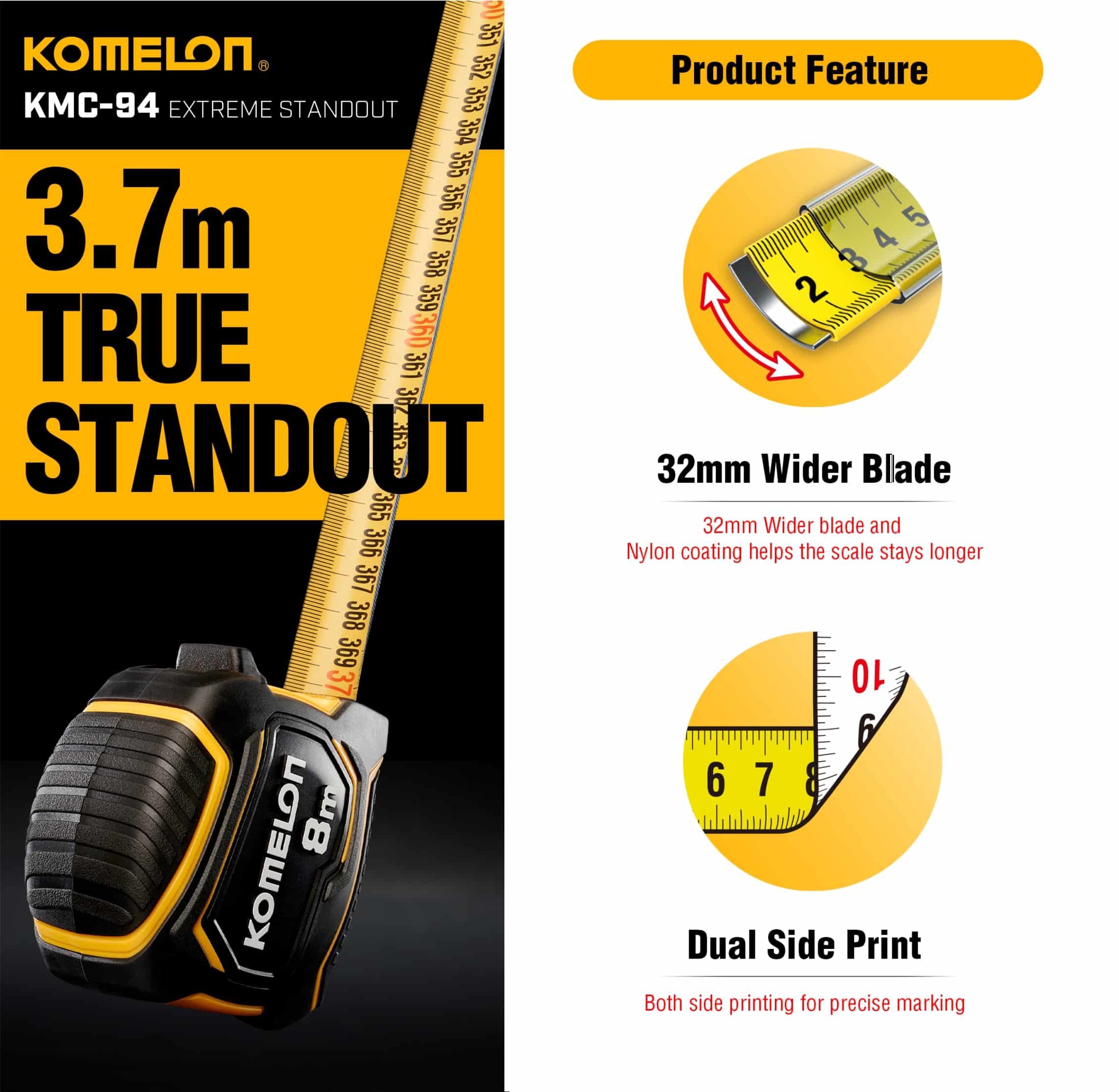 Measuring tape Extreme Standout